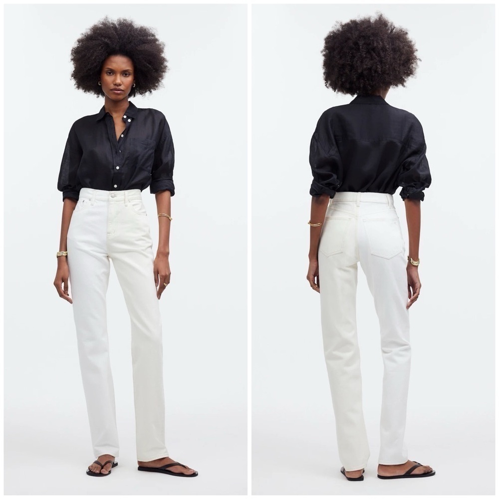 MADEWELL The Rail Straight Jean